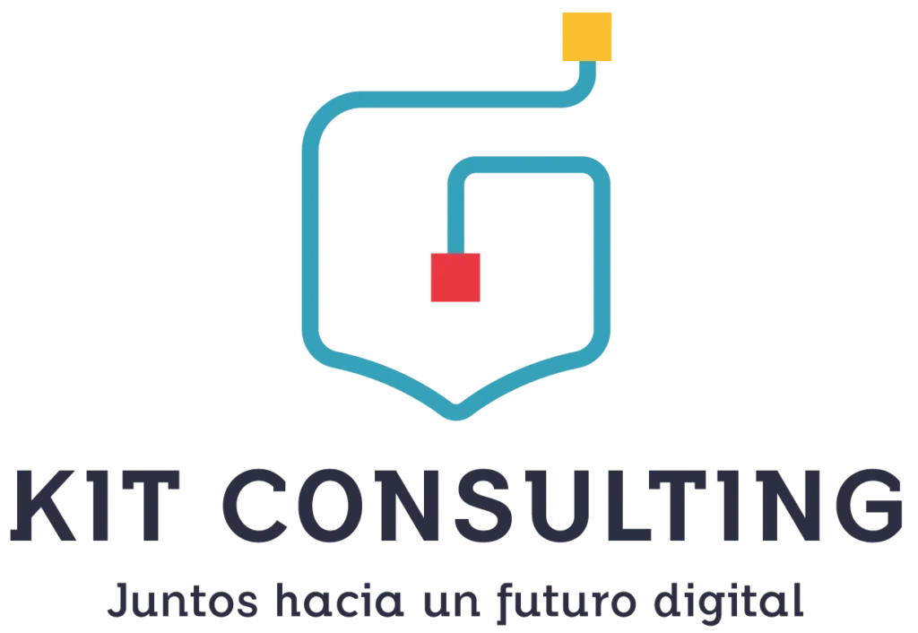 Logo Kit Consulting con lema Juntos hacia un futuro digital
