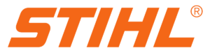 Logotipo STIHL, fabricante de herramientas de jardinería y forestales