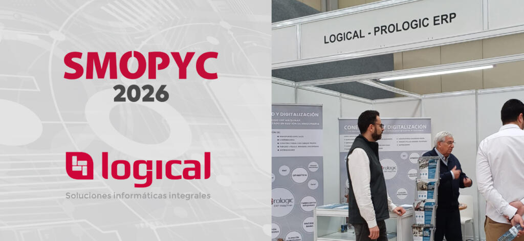Stand Logical en SMOPYC 2026 presentando soluciones ERP